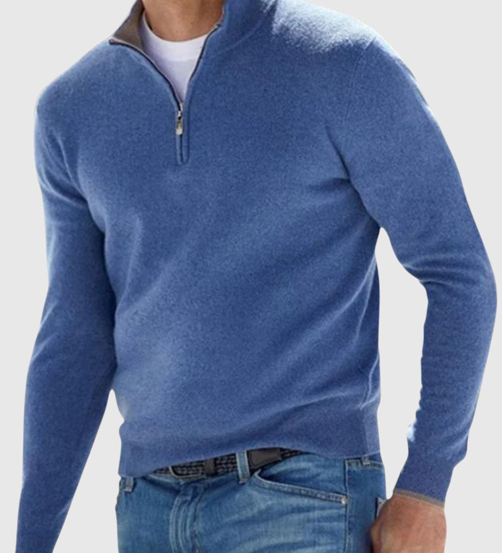 Libuše - Elegancki sweter z zamkiem