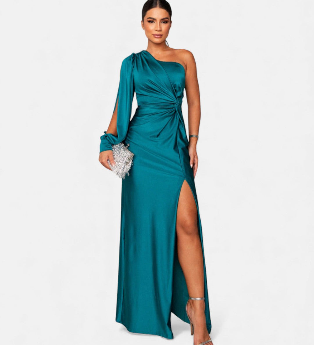 Laura - Elegancka suknia wieczorowa maxi