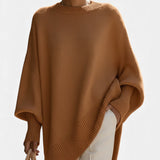 Małgorzata - Luksusowy ponczo oversize