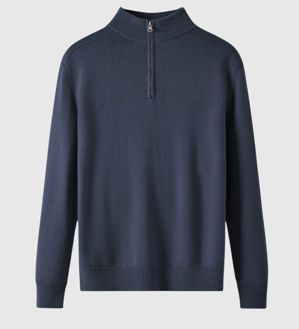 Libuše - Sweter z zamkiem z wełny merino Capri