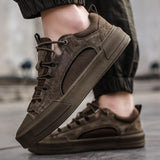 UrbanEdge - Skórzane sneakersy