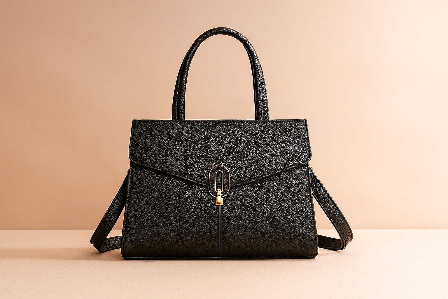 Cadenza | Elegancka Torebka z Zapięciem w Stylu Retro
