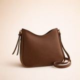Minimalistyczna damska torebka typu crossbody z eleganckiej skóry wegańskiej