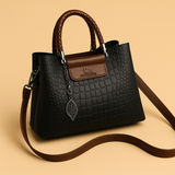 Elisa | Elegancka torebka damska z plecionym uchwytem