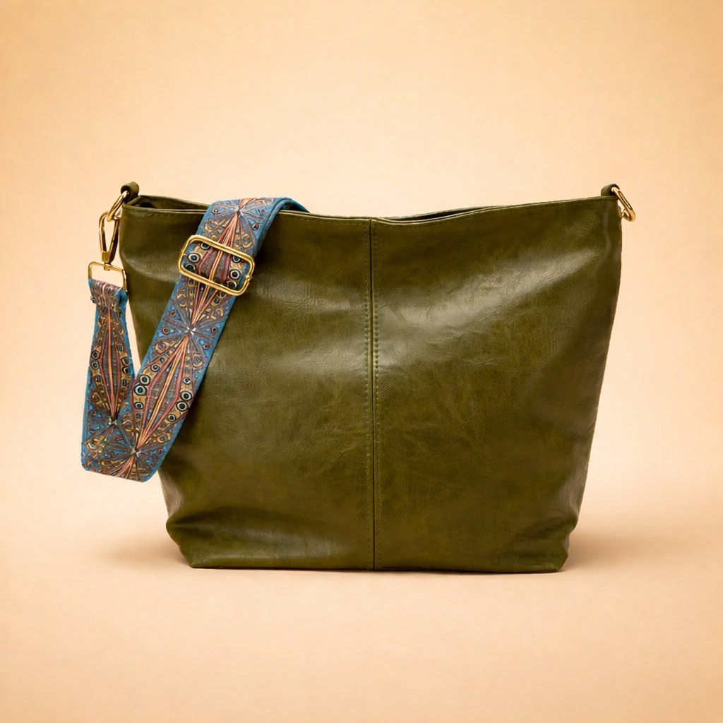 Stylowa damska skórzana torba typu tote Elegancki design Przestronne wnętrze