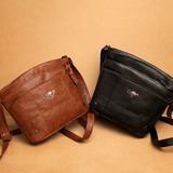 Damska torba na ramię w stylu vintage, praktyczna, z PU, do codziennego użytku