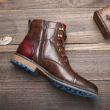 Ethan | Skórzane Botki Oxford Artisanales