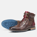 Ethan | Skórzane Botki Oxford Artisanales