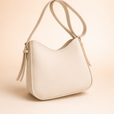 Minimalistyczna damska torebka typu crossbody z eleganckiej skóry wegańskiej