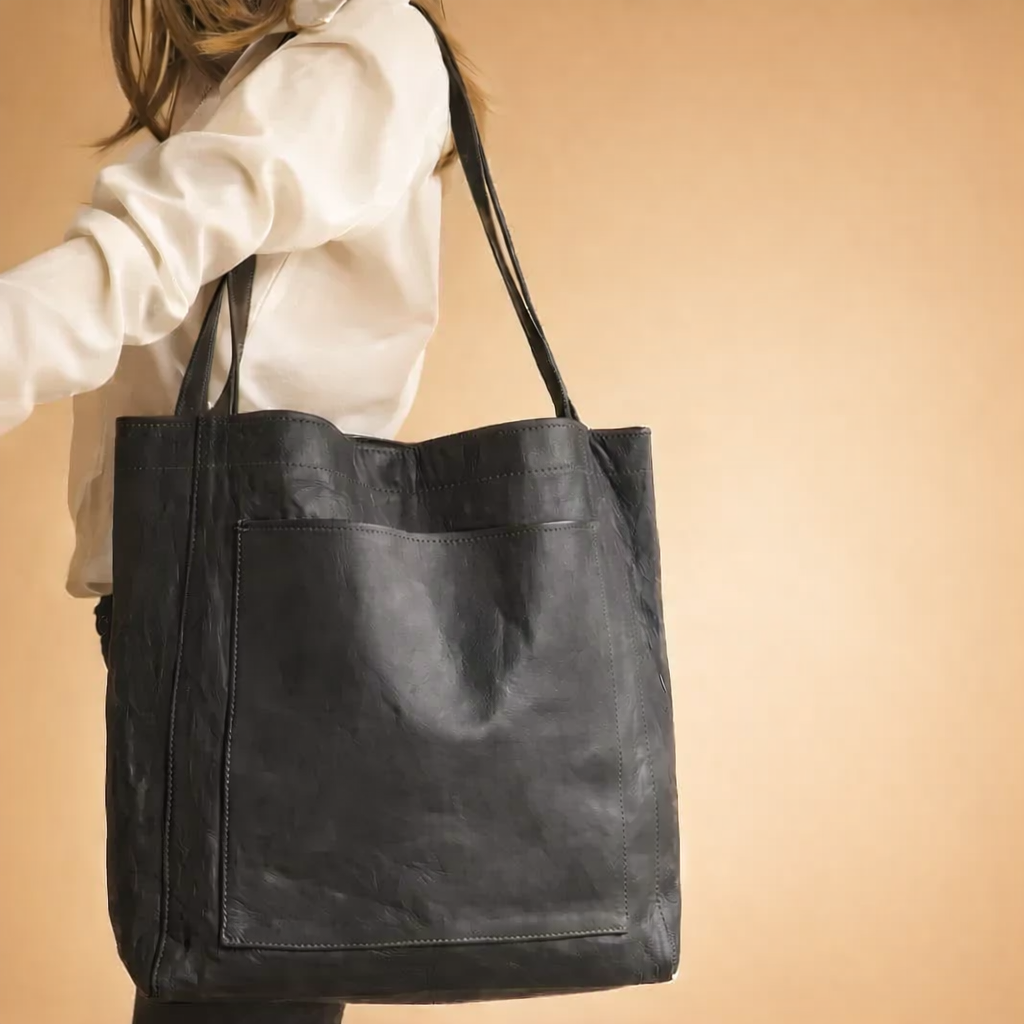 Uniseksowa, ręcznie robiona, elegancka torba Premium Full Grain