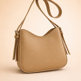 Minimalistyczna damska torebka typu crossbody z eleganckiej skóry wegańskiej