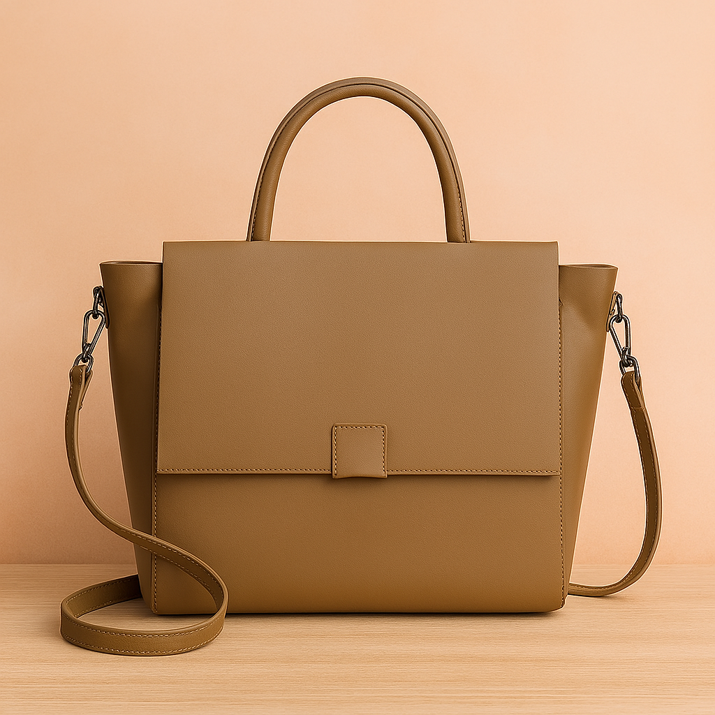 Eva | Minimalistyczna Torba na Ramię z Klapką