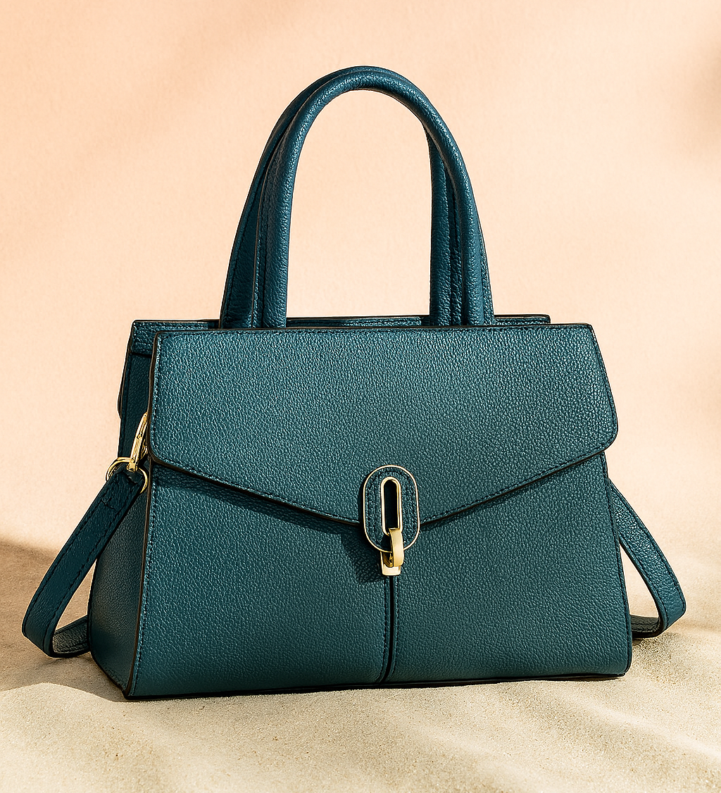Cadenza | Elegancka Torebka z Zapięciem w Stylu Retro