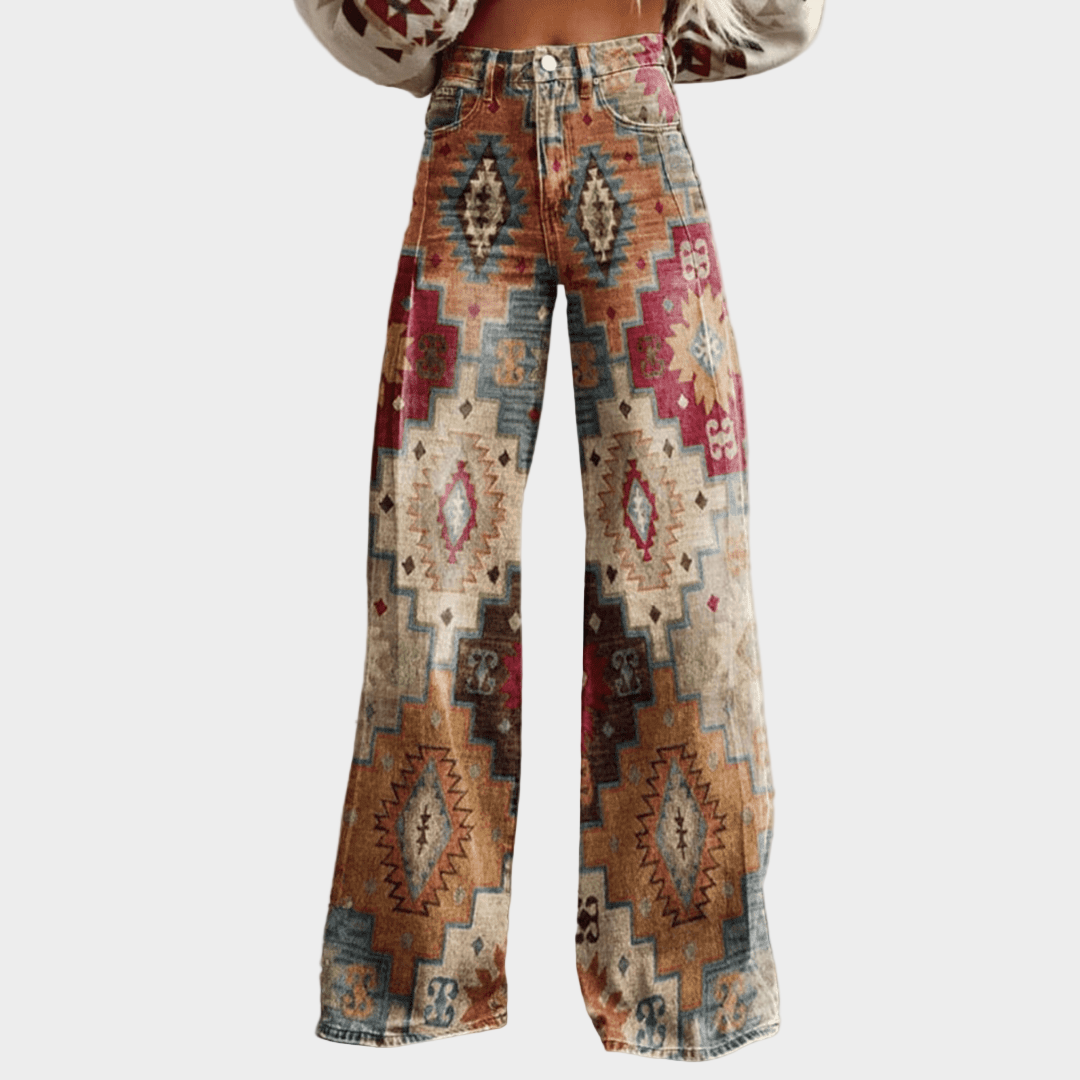 Tereza - Vintage boho spodnie