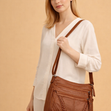 Elegancka damska torba ze skóry naturalnej o stylowym designie